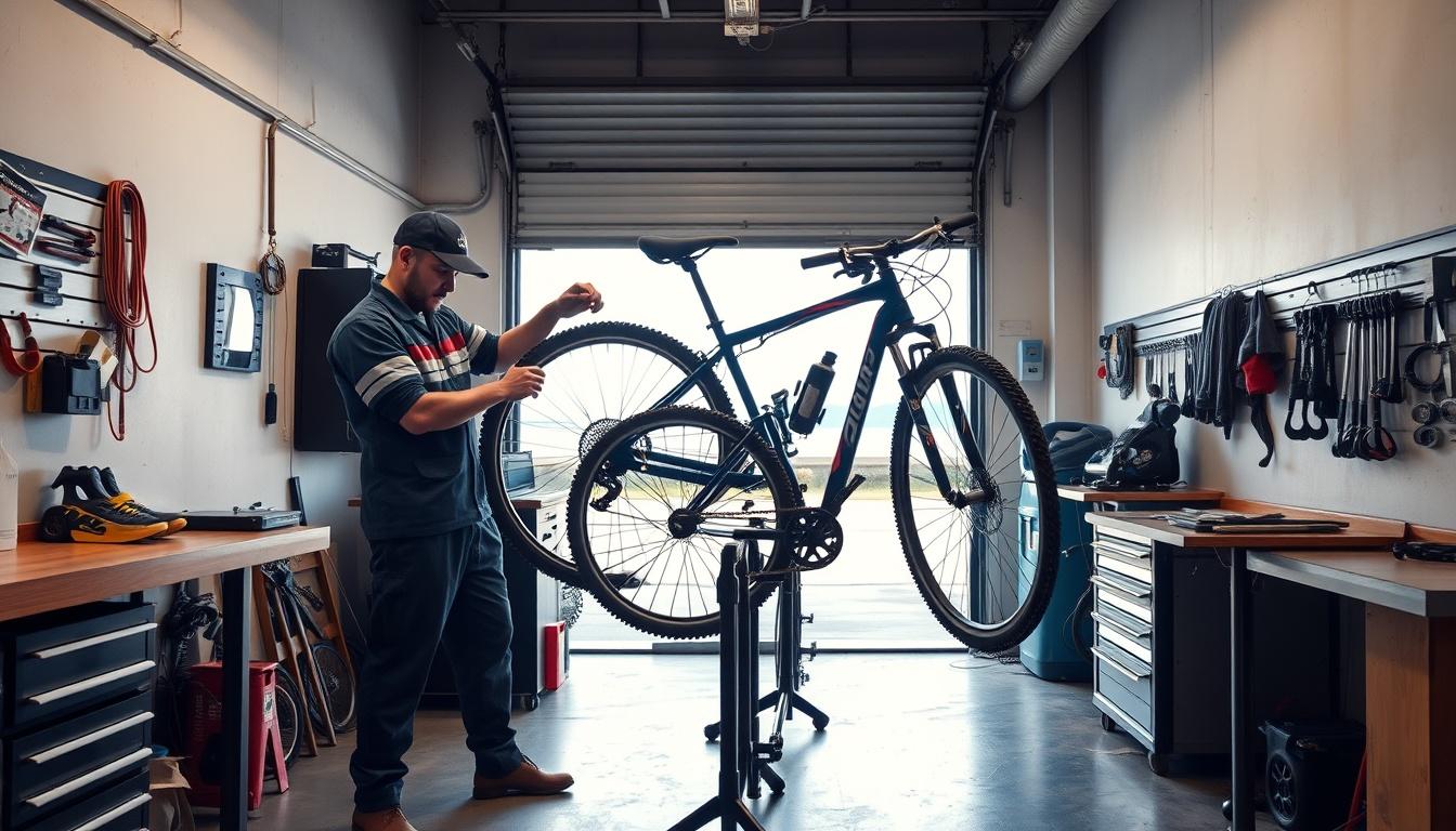 Mantención y reparación de bicicletas